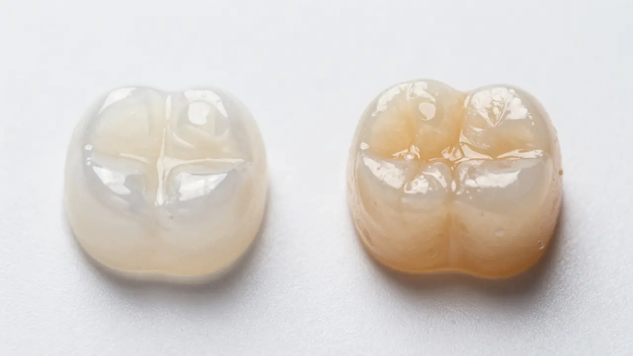 Srovnání porcelánového a kompozitního materiálu pro vinyry